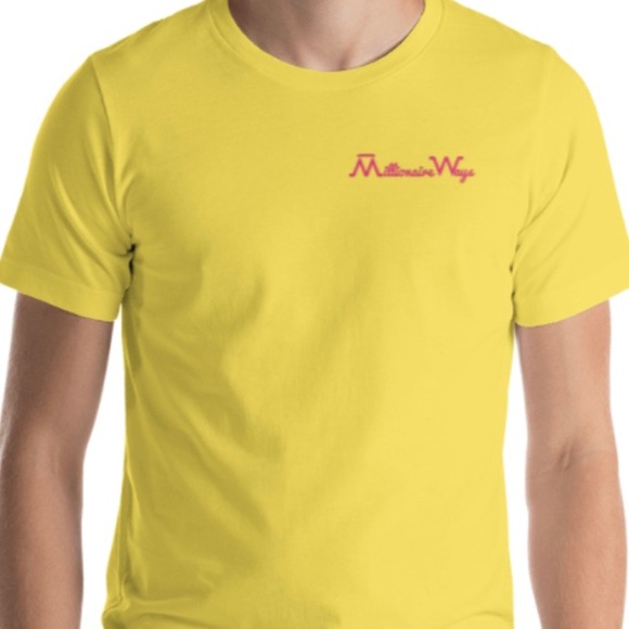 Millionaire Ways men/women’s t-shirt - Picture 1 of 2